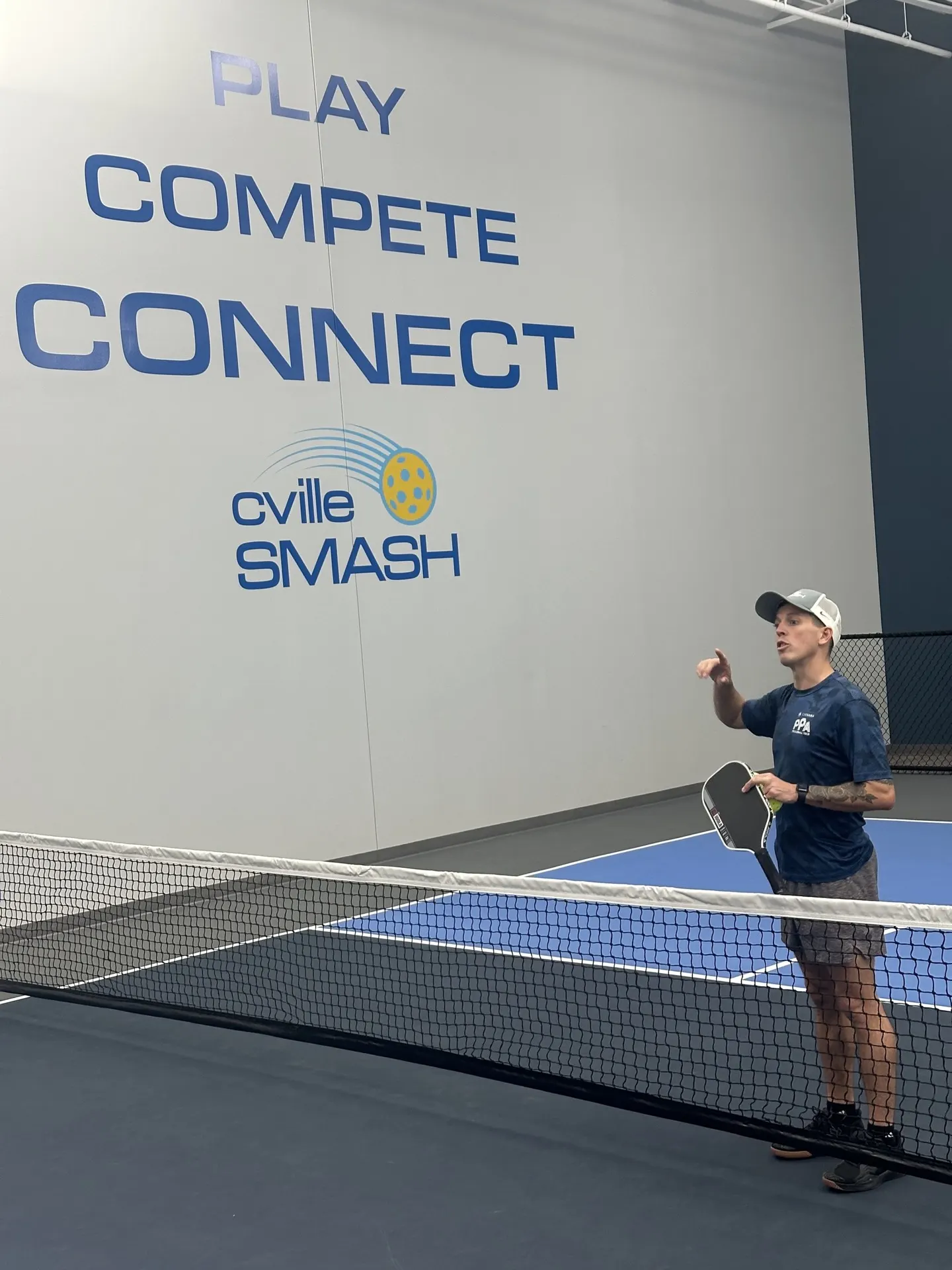 Open play at cvilleSMASH